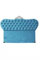 Tête Alc Modèle Avant-garde cm Baby Face Tissu Moderne Matelassé Couleur Bleu Fait Main