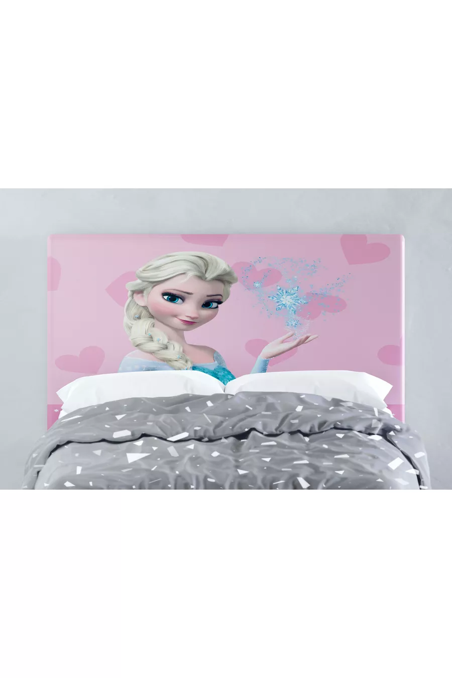 Housse de tête de lit Elsa rose
