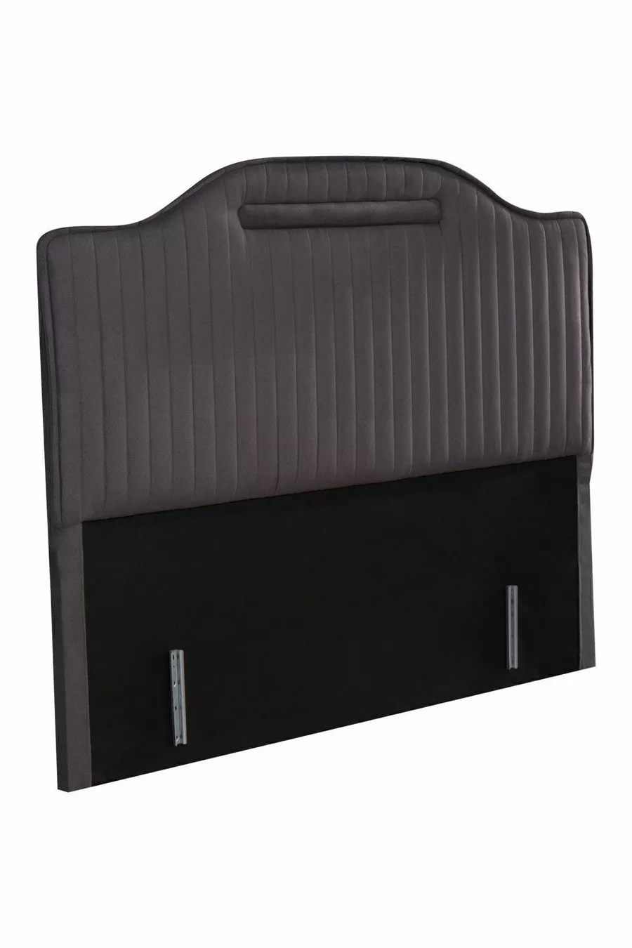 Tête de lit Royal Lux Anthracite (Cadre et matelas non inclus)