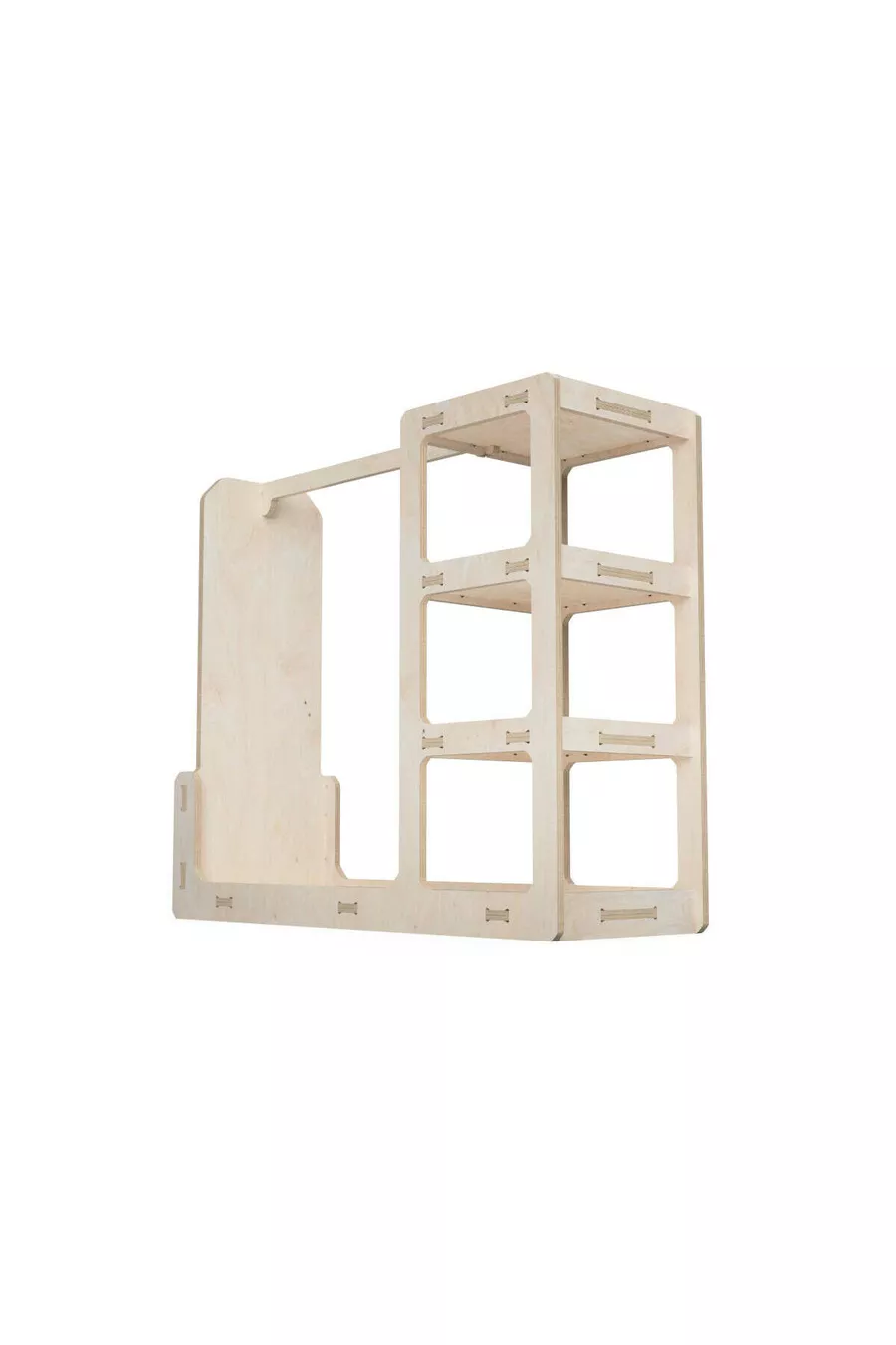 - Armoire enfant modulaire, biologique, peinturable, portable, fabrication locale spéciale