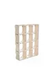 - Étagère cube (nid d'abeille) Étagère murale Montessori en bois naturel