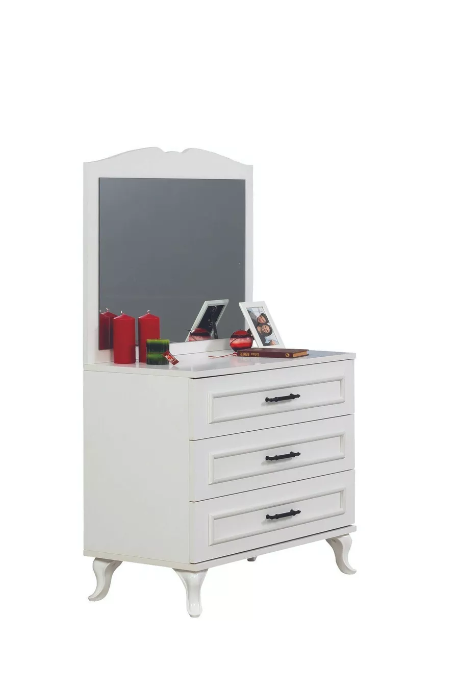 Ensemble de chambre Melis Genç Armoire Lit Bureau Commode Table de chevet