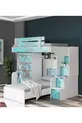 Lits superposés, lits superposés d'été, armoire