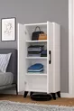 Armoire à deux portes et quatre étagères de  cm