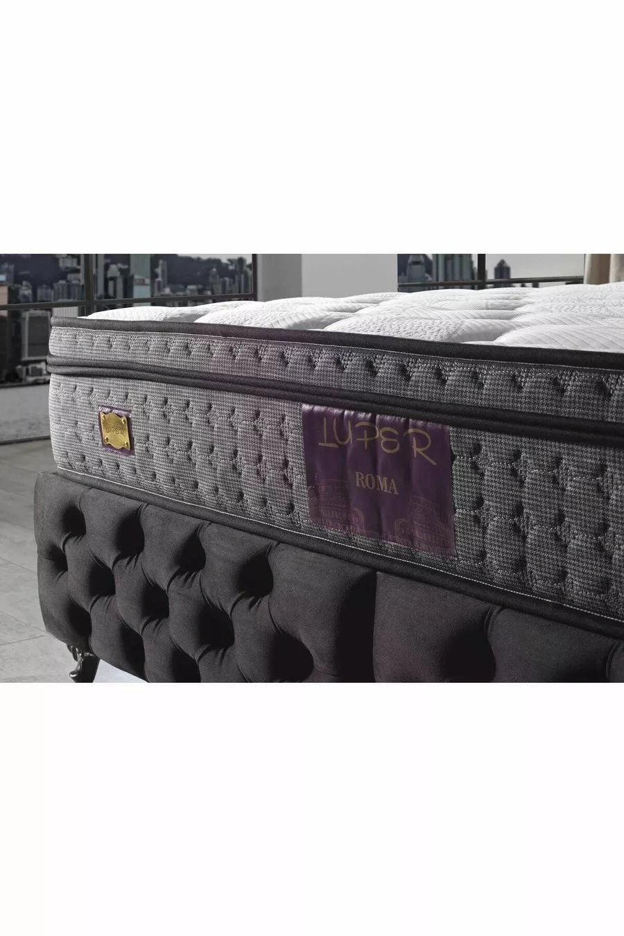 Matelas à ressorts complets orthopédique pour couple Roma