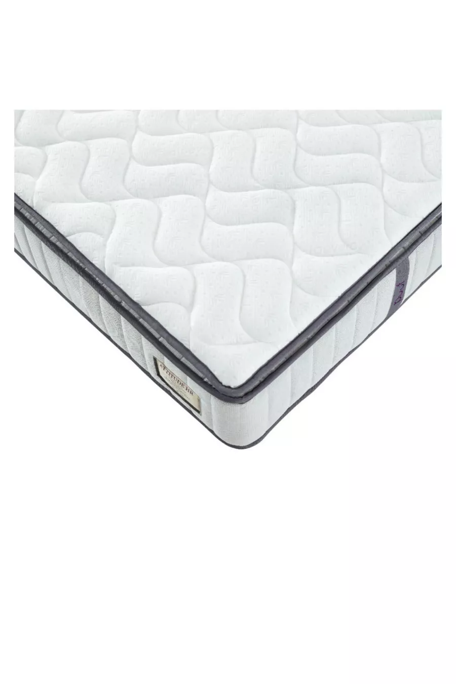 Matelas orthopédique avec soutien de la colonne vertébrale et oreiller intégré Attitude Aloe Vera