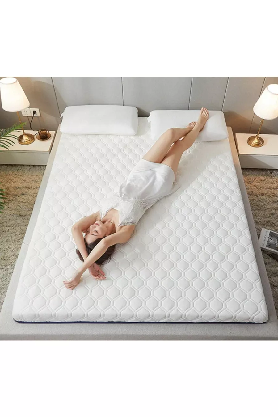 Matelas double en mousse 7 cm