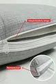 Lit pliant Matelas pliant Matelas en mousse Coussin-lit Lit d'appoint 2yktlnr
