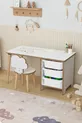 Table d'activité avec rouleau de papier à dessin, bureau pour enfants, armoire à jouets