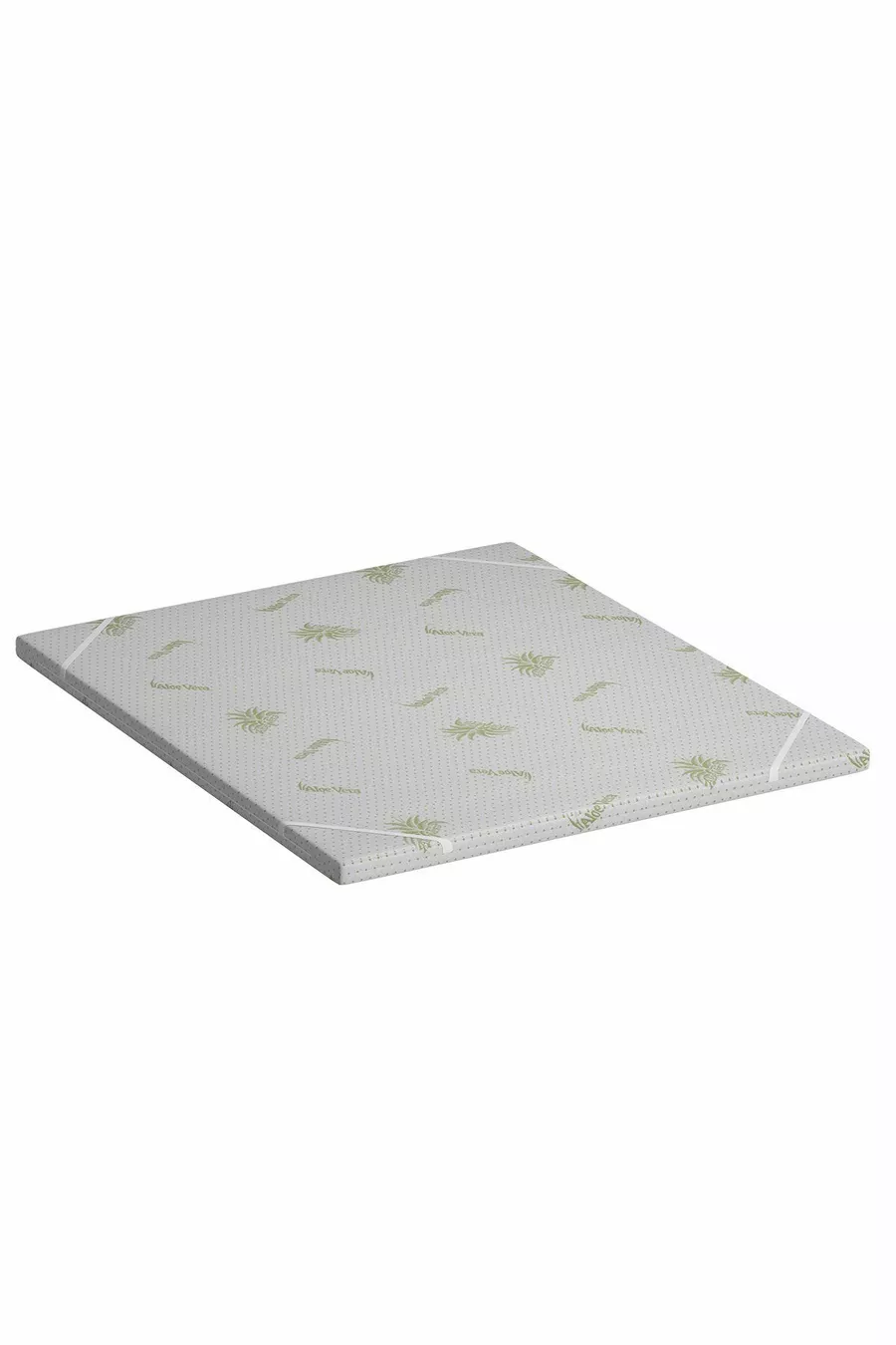 Protège-matelas, mousse à plumes d'oie, protège-matelas entièrement orthopédique à l'aloé véra, disponible en différentes tailles