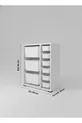 Armoire de Jouets Polyvalente à 9 Tiroirs et Unité de Rangement – Organisateur de Chambre d’Enfant avec ÉTIQUETTE CADEAU