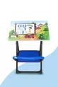 Bureau d'étude pour enfant avec tableau, luxueux, pliant avec chaise