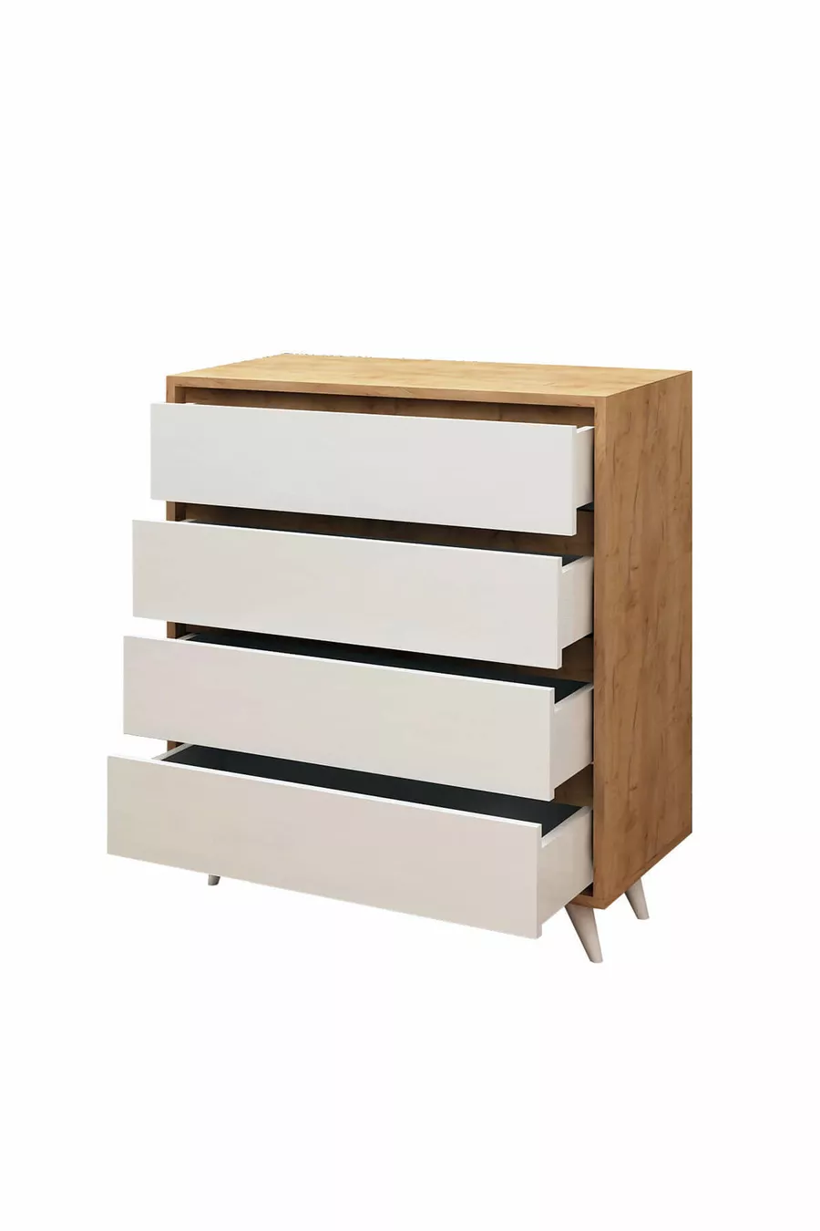 Commode Suvera à 4 tiroirs
