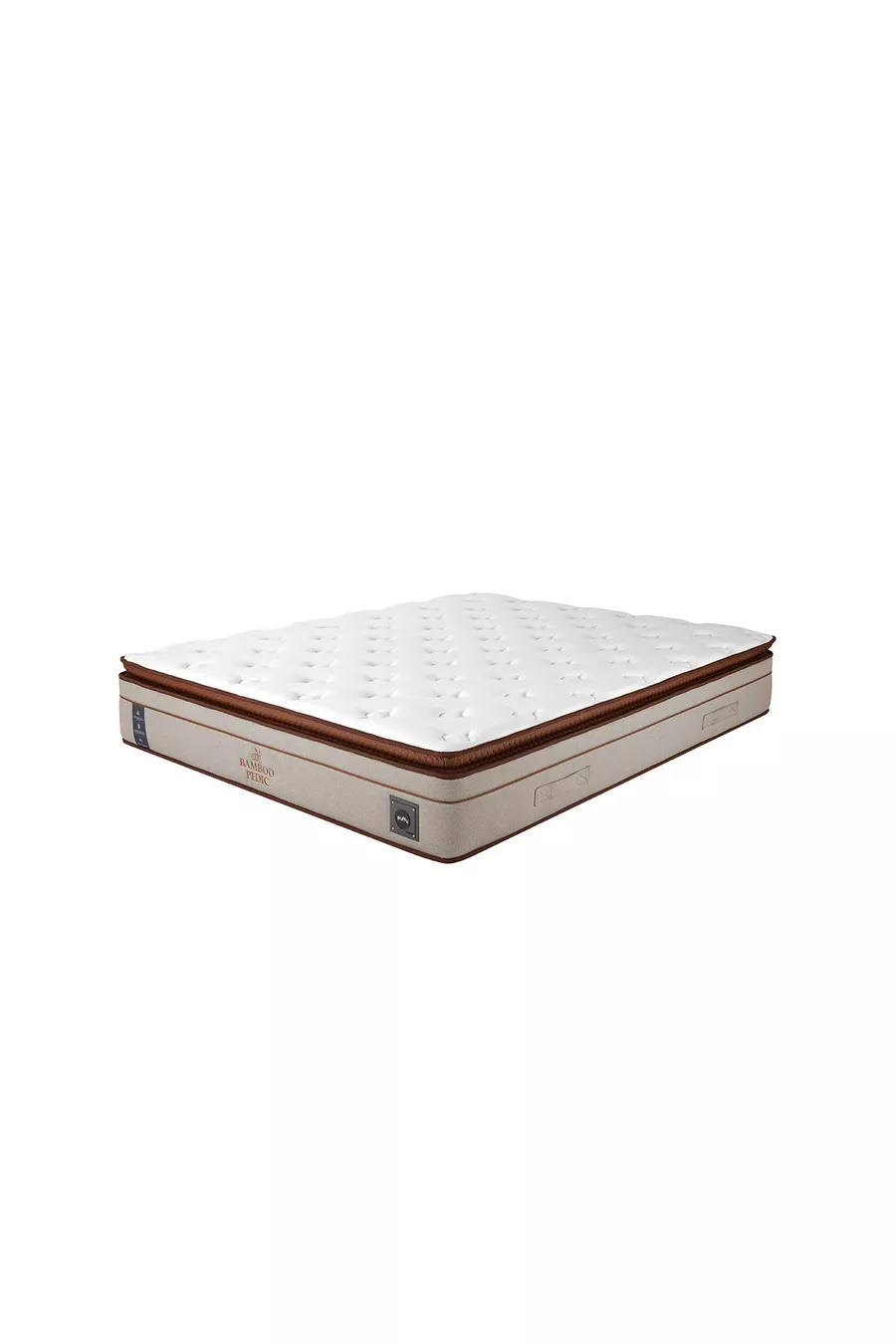 Matelas à ressorts avec poches Pedic en bambou