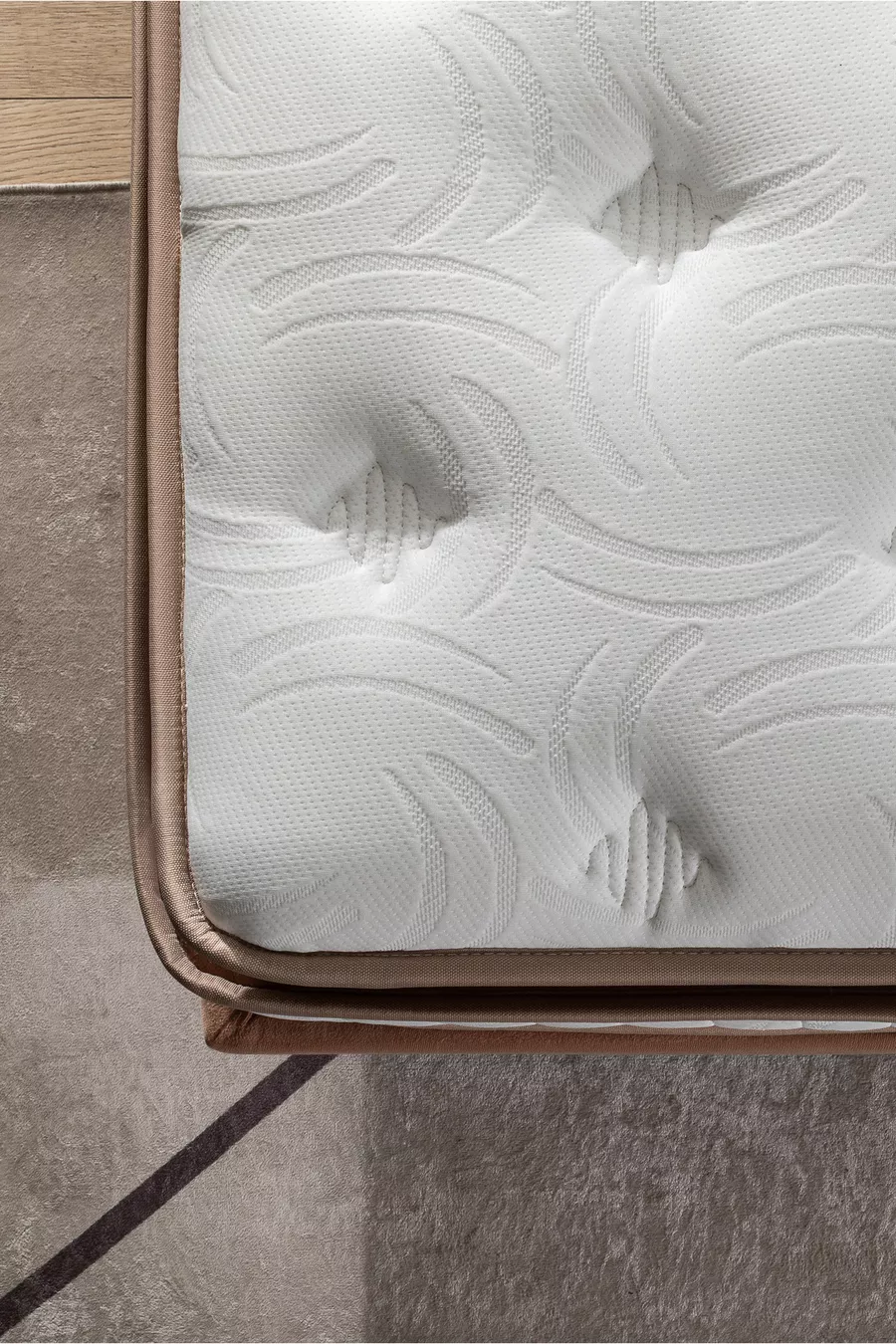 Matelas à ressorts original ultra orthopédique Touch Brown avec coussin (cm)