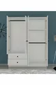 Gm  Novado Armoire 4 Portes 2 Tiroirs avec Poignées Bouton