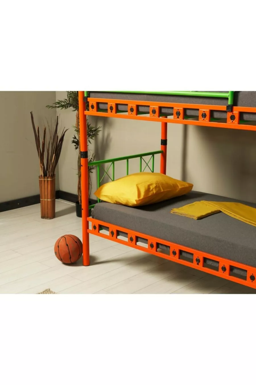 Lits superposés métalliques pour chambre d'enfant