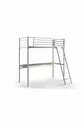 Lit superposé avec bureau