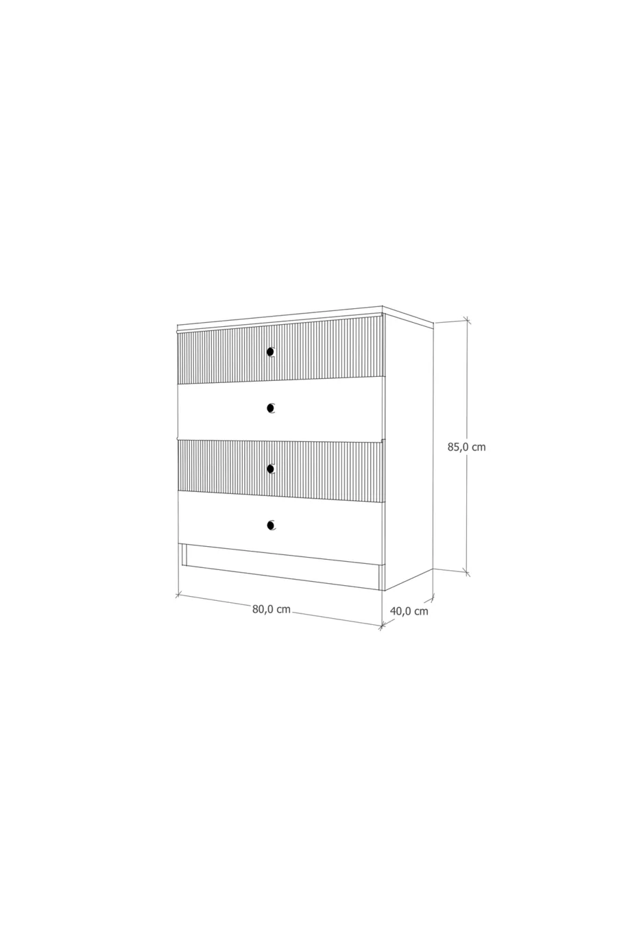 ENSEMBLE CHAMBRE JEUNE MILAS, 3 PORTES