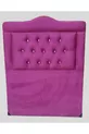 Titre DK Simple Personne Modèle Poney Plumage Fuchsia Tissu Capitonné Rempli Fait Main