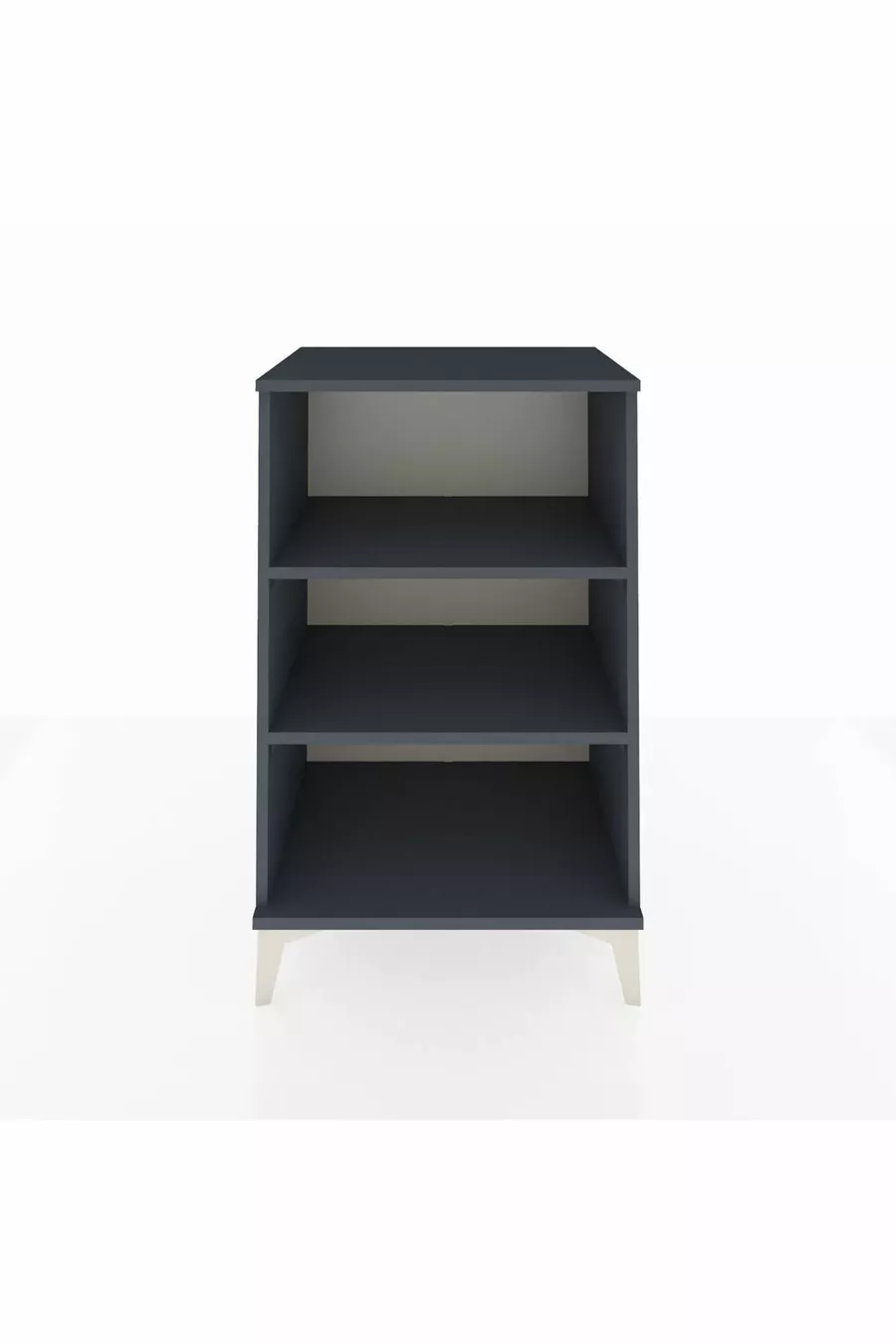 Commode Hyperion à 2 étagères Anthracite-Anthracite