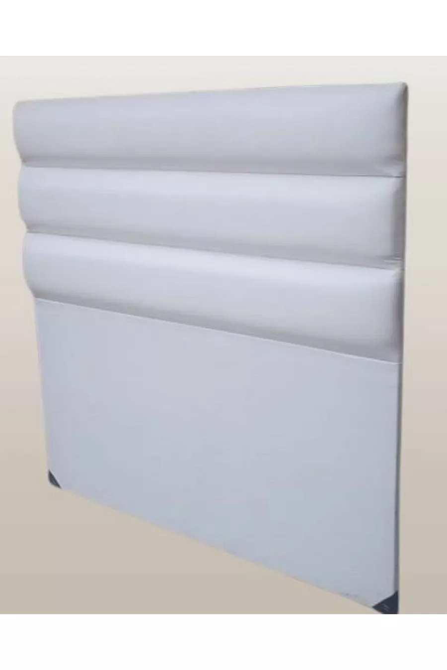 Titre DK Simple Modèle Cuir Synthétique blanc Tissu Tranche Horizontale Fait Main