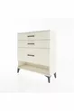 Commode Arges à 3 tiroirs Pierre de lune-Pierres de lune
