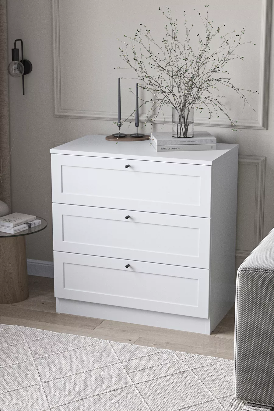 Commode Terra à 3 tiroirs