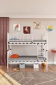 Lits superposés et lits simples en métal pour chambre d'enfant Belinay, dimensions du matelas