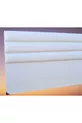 Titre DK Double Personne Modèle Cuir Synthétique Tissu Blanc Rempli en Tranches Fait Main