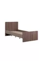 Lit superposé, ensemble chambre jeune Milano avec bureau, lit superposé avec armoire à 3 portes et 2 matelas Comfort