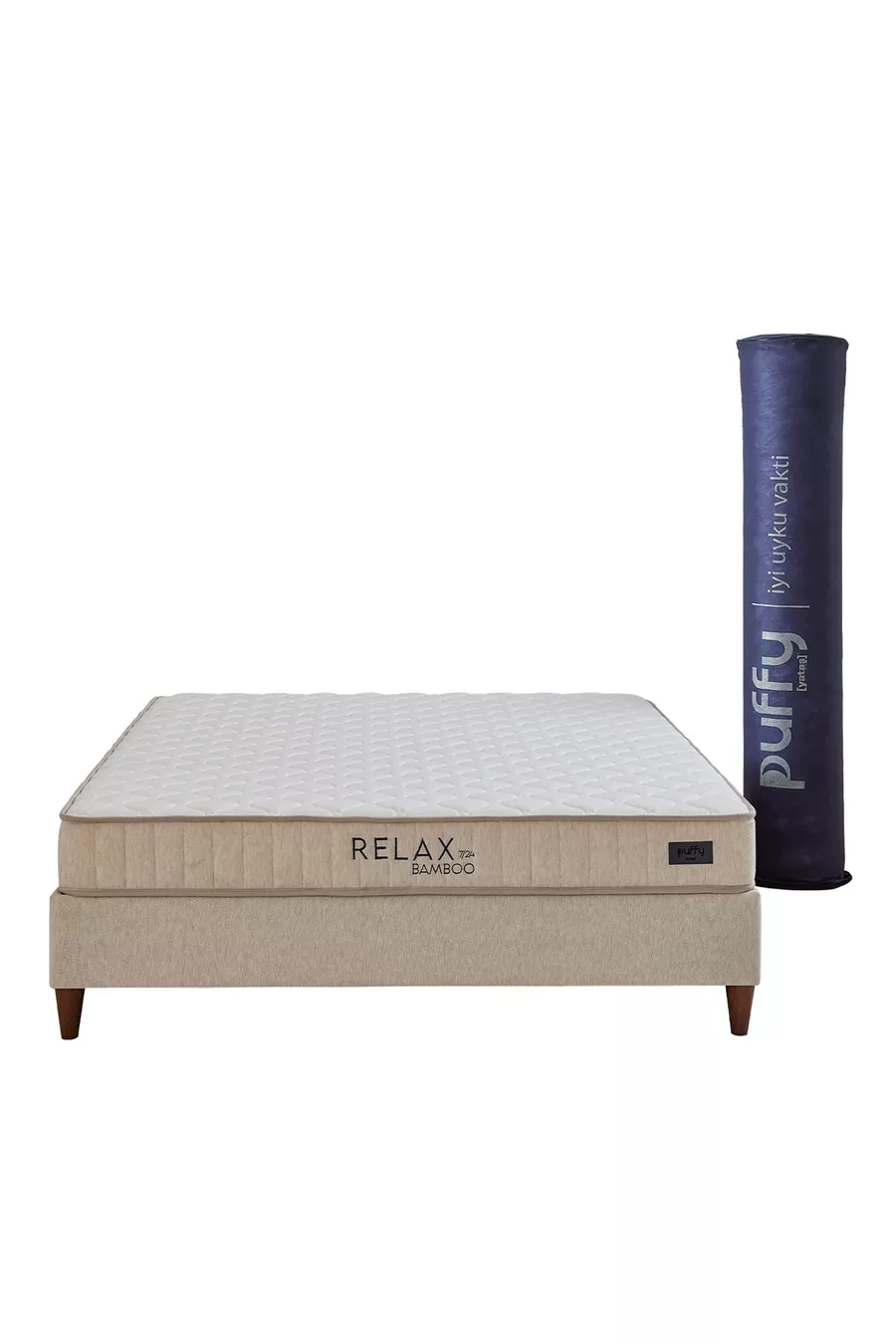 Relax 7/ Matelas à ressorts en rouleaux de bambou