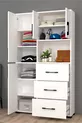 Armoire Berlin avec tiroirs et portes