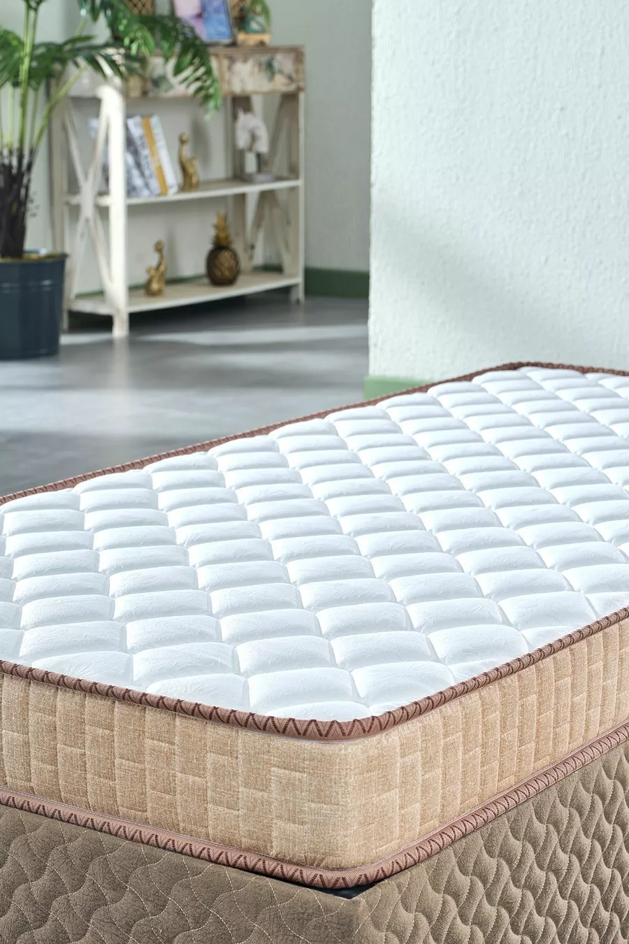 Lit en mousse entièrement orthopédique Mrs. Lotus Lux, lit pour bébé, lit évolutif