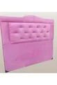 Titre DK Modèle Simple 'taille' Tissu en Plume de Poulain Rose Fait Main