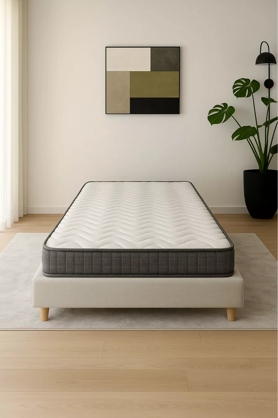 Matelas orthopédique en mousse Feno pour une personne