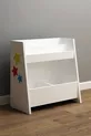 Bibliothèque Polyvalente Pikas Montessori  Cm Blanc en Aggloméré Classique  Cm