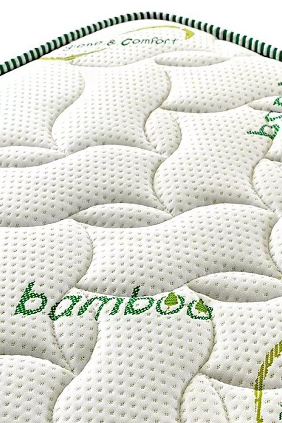 Matelas à ressorts orthopédiques en bambou Cm