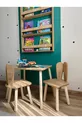 TABLE ET CHAISES D'ACTIVITÉ MONTESSORI 1 TABLE 2 CHAISES OREILLES DE LAPIN