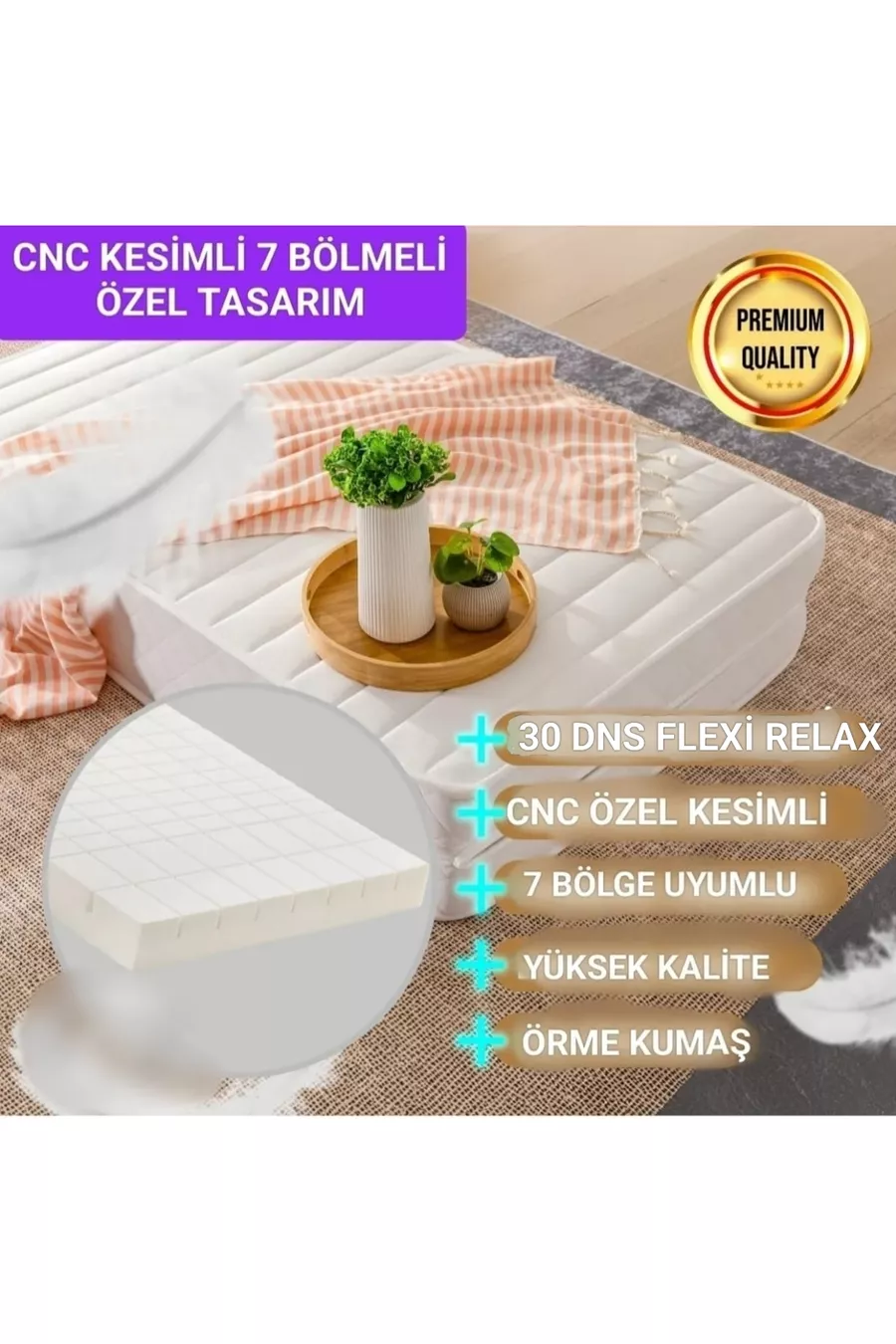Compatible avec IKEA Hemnes, Brimnes, Flekke, Canapé | Matelas en mousse orthopédique pliable – |