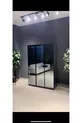 Armoire modulable Esla avec 3 portes vitrées,  % MDF (installation incluse)