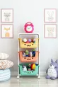 Armoire à jouets à 3 niveaux, organiseur de jouets, armoire à jouets avec panier