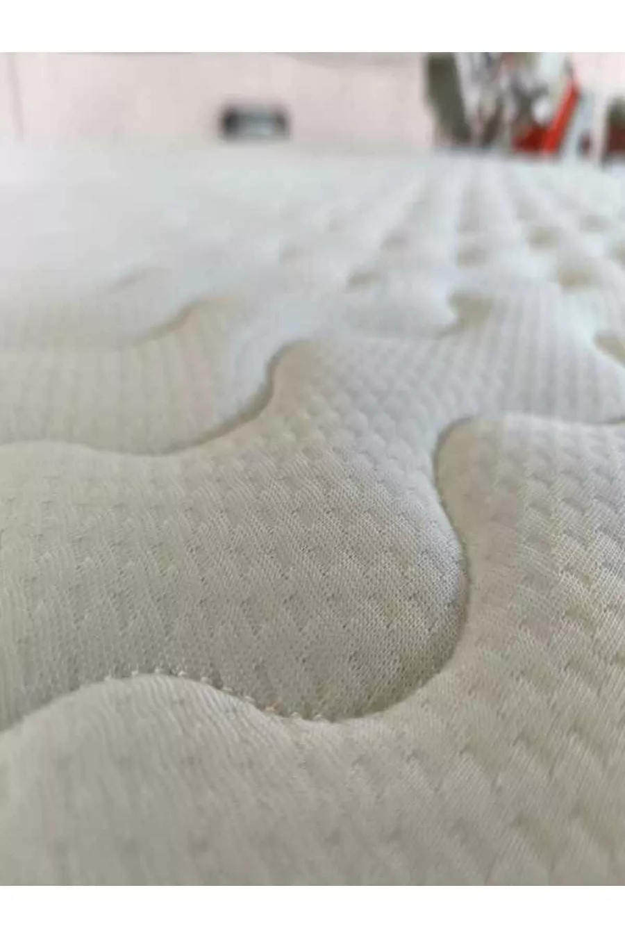 Protecteur de matelas Visco, surmatelas & matelas avec élastique pour lit de camping 5 cm