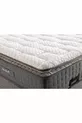Matelas orthopédique Napol gris en peluche avec poche et ressorts