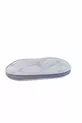 Lit de parc ovale pour maman avec tissu en bambou, mousse sans ressort, cm