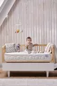 Matelas pour bébé avec poches à ressorts, confortable et lavable Milky