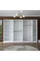 Rani  Armoire Spacieuse Armoire à Vêtements 7 Portes  Étagères 3 Penderies Armoire Modulaire Blanche