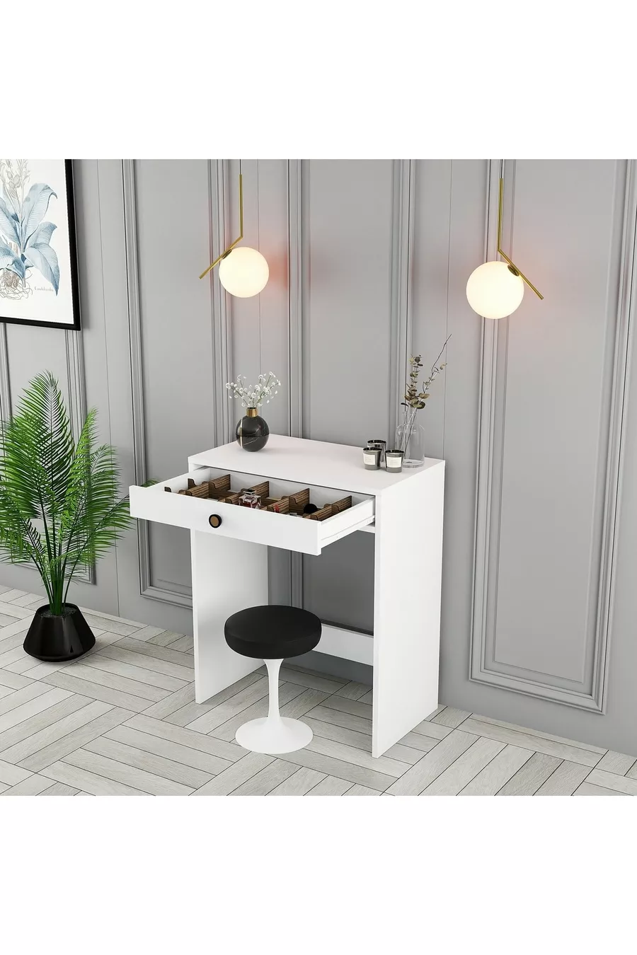 Coiffeuse Mini Lisbonne - Blanche