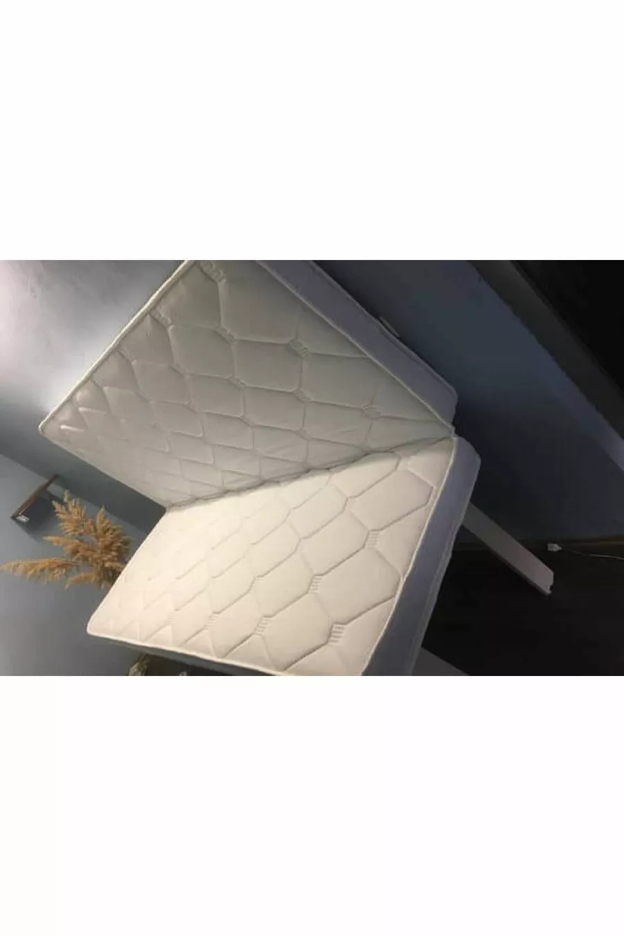 Matelas en mousse pliable sans ressort compatible avec le canapé Ikea Divan Hemnes. Dimensions ouvert : Cm