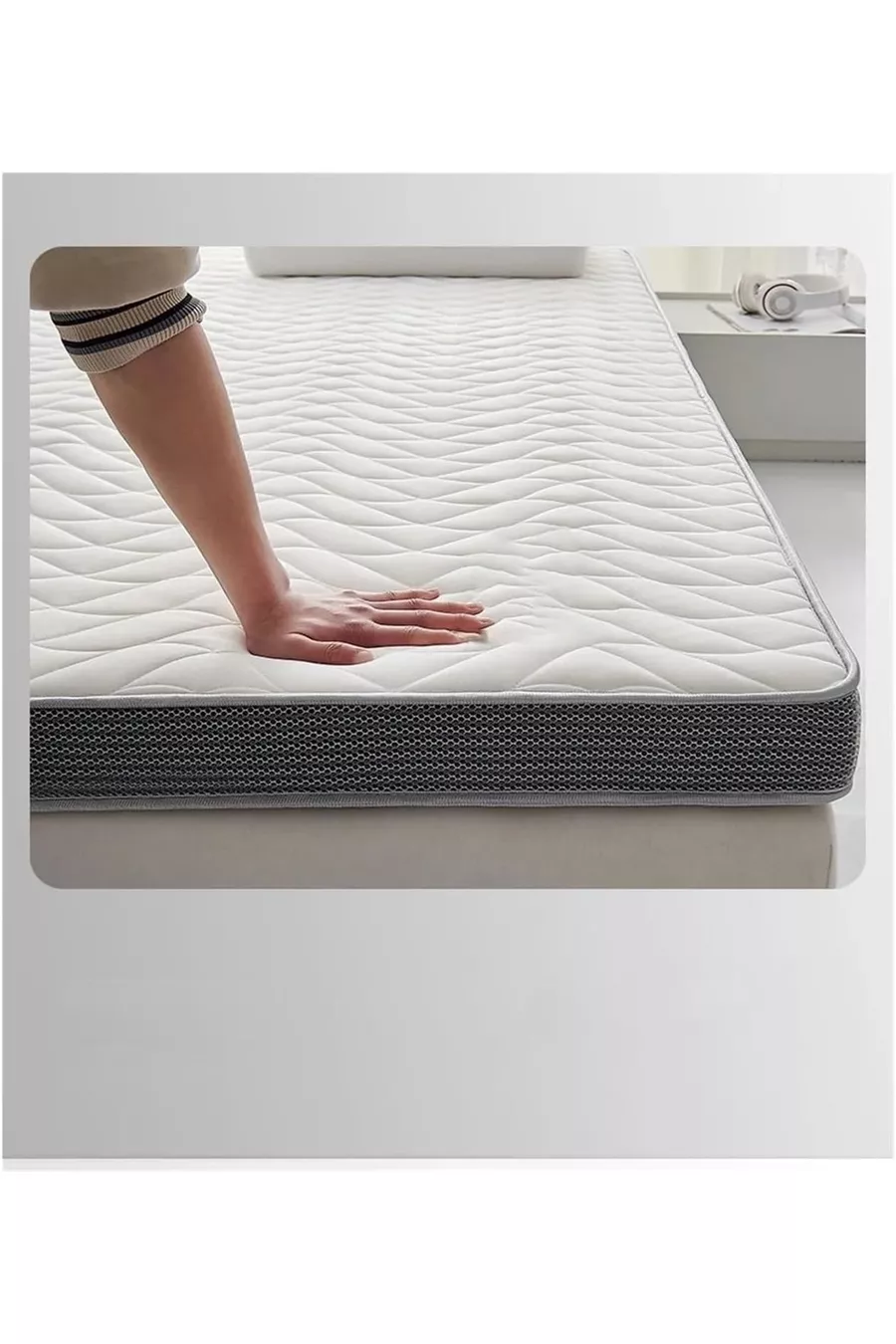 Protège-matelas orthopédique, protège-matelas & surmatelas avec drap-housse élastiqué, cm